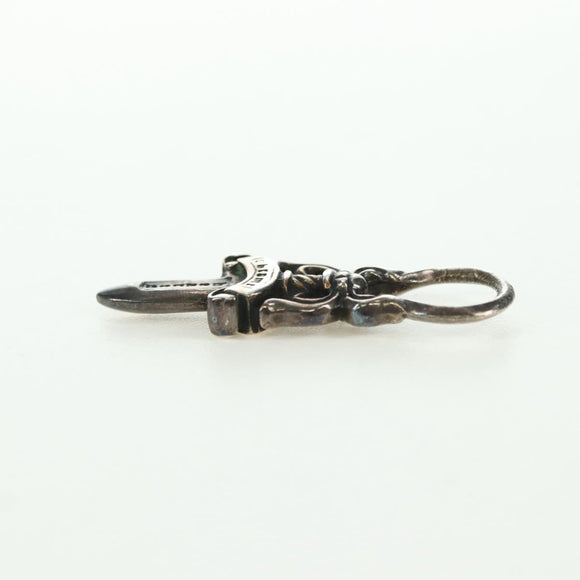 Chrome Hearts Dagger Charm Pendant Top Ag925 Silver Auth YKZ1429V