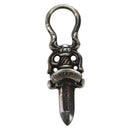 Chrome Hearts Dagger Charm Pendant Top Ag925 Silver Auth YKZ1429V-2