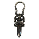 Chrome Hearts Dagger Charm Pendant Top Ag925 Silver Auth YKZ1429V-6