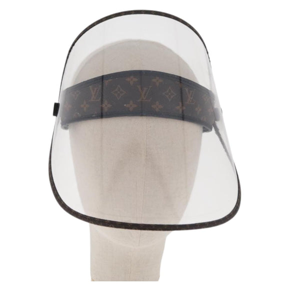 LOUIS VUITTON Monogram Viger LV Shield Sun Visor M76727 LV Auth YKZ1430A