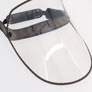 LOUIS VUITTON Monogram Viger LV Shield Sun Visor M76727 LV Auth YKZ1430A-6