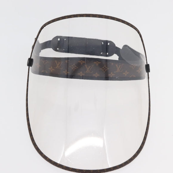 LOUIS VUITTON Monogram Viger LV Shield Sun Visor M76727 LV Auth YKZ1430A