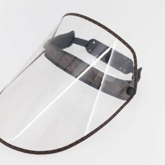 LOUIS VUITTON Monogram Viger LV Shield Sun Visor M76727 LV Auth YKZ1430A