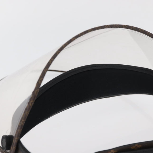 LOUIS VUITTON Monogram Viger LV Shield Sun Visor M76727 LV Auth YKZ1430A