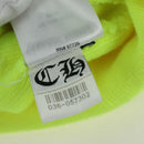 Chrome Hearts Watch Cap Hat Acrylic Yellow Auth YKZ1431M-16