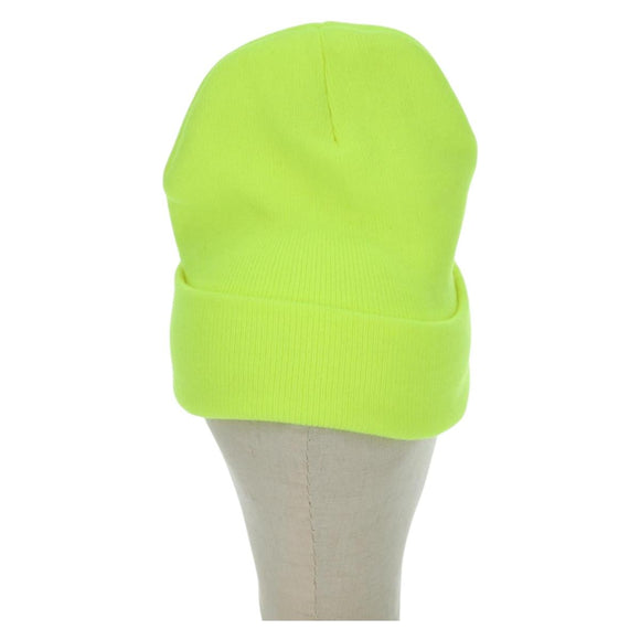 Chrome Hearts Watch Cap Hat Acrylic Yellow Auth YKZ1431M