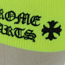 Chrome Hearts Watch Cap Hat Acrylic Yellow Auth YKZ1431M-7