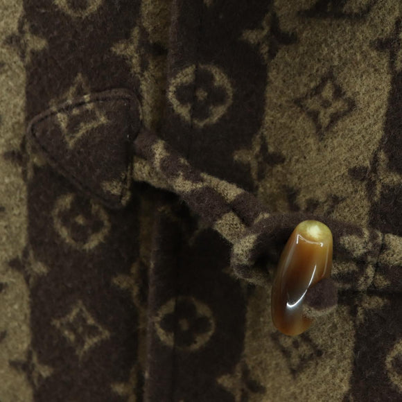 LOUIS VUITTON Monogram Stripe (LVxNIGO) Coat Monogram Box RM221M Auth YKZ1433SM