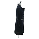 PRADA Coat Jacket Wool Black Auth YKZ1434A-4