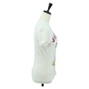Christian Dior Galliano Period Short-Sleeved T-shirt Cotton White Auth YKZ1435V-4