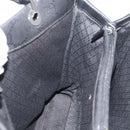 GUCCI GG Canvas Bamboo Tote Bag Nylon Black Silver 002 1010 Auth YKZ144-21