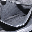 GUCCI GG Canvas Bamboo Tote Bag Nylon Black Silver 002 1010 Auth YKZ144-24