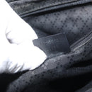 GUCCI GG Canvas Bamboo Tote Bag Nylon Black Silver 002 1010 Auth YKZ144-12