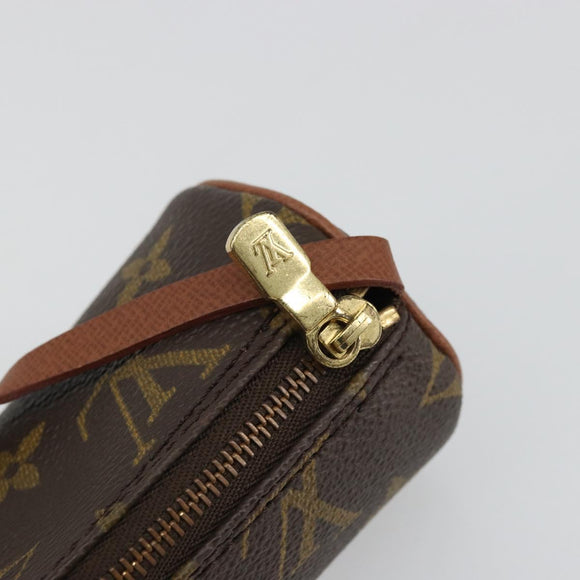 LOUIS VUITTON Monogram Papillon Täschchen LV Auth YKZ1451