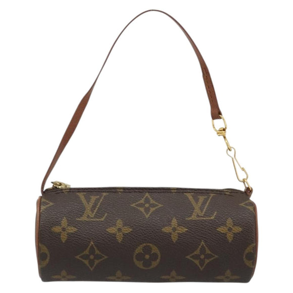 LOUIS VUITTON Monogram Papillon Täschchen LV Auth YKZ1451