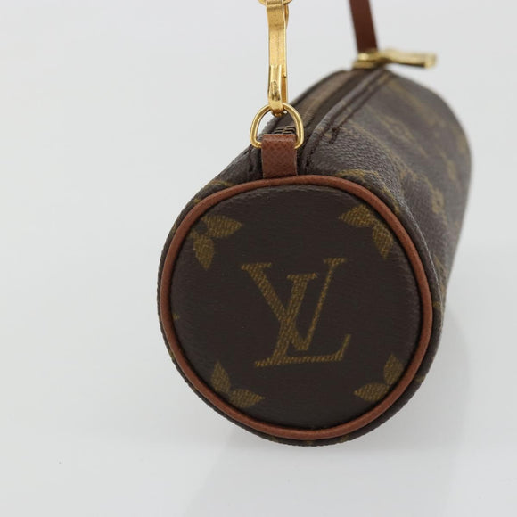 LOUIS VUITTON Monogram Papillon Täschchen LV Auth YKZ1451