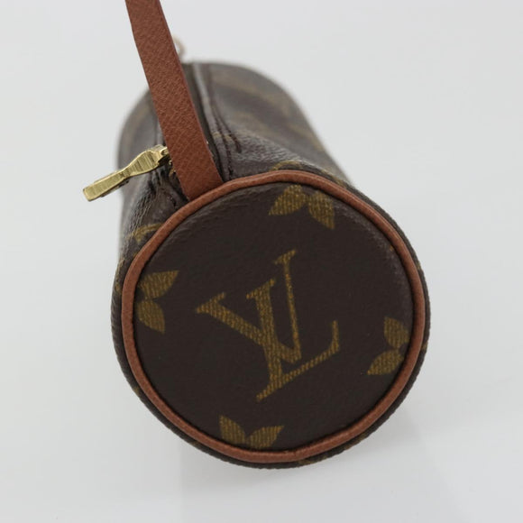 LOUIS VUITTON Monogram Papillon Täschchen LV Auth YKZ1451