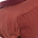 PRADA Backpack Nylon Bordeaux Silver Auth YKZ1454A-15