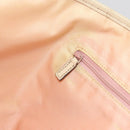 GUCCI Tote Bag Satin White Gold 154402 Auth YKZ1455A-20