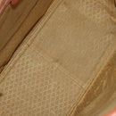 GUCCI Tote Bag Suede Brown Gold 002 58 0233 Auth YKZ146-10