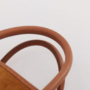 GUCCI Tote Bag Suede Brown Gold 002 58 0233 Auth YKZ146-8