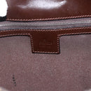 FENDI Zucca Canvas Tote Bag Black Brown Auth YKZ1463-19