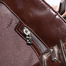 FENDI Zucca Canvas Tote Bag Black Brown Auth YKZ1463-22