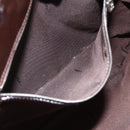 FENDI Zucca Canvas Tote Bag Black Brown Auth YKZ1463-23