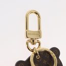 LOUIS VUITTON Monogram Porte Cles LV Panda Charm Black M00993 LV Auth YKZ1467M-9