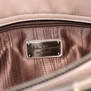 Salvatore Ferragamo Gancini Hand Bag Leather Beige Auth YKZ1472-17