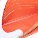 LOUIS VUITTON Multicolor Portefeuille Sarah Wallet White M93532 LV Auth YKZ1484-19