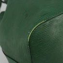 LOUIS VUITTON Epi Petit Noe Umhängetasche Grün M44104 LV Auth YKZ1495-14