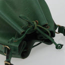 LOUIS VUITTON Epi Petit Noe Umhängetasche Grün M44104 LV Auth YKZ1495-6
