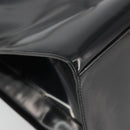 Salvatore Ferragamo Tote Bag Leather Black Silver Auth YKZ1497-15