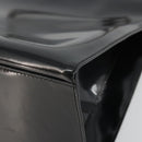 Salvatore Ferragamo Tote Bag Leather Black Silver Auth YKZ1497-16