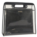 GUCCI Hand Bag Vinyl Black 002 2058 0454 5 Auth YKZ1500-1