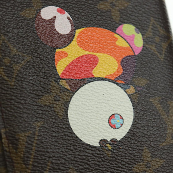 LOUIS VUITTON Monogram Panda Agenda PM Day Planner Cover R20011 LV Auth YKZ1502M