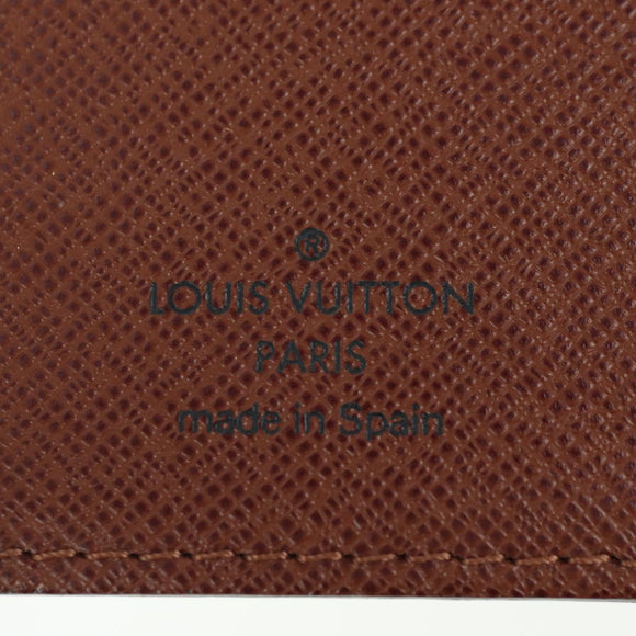 LOUIS VUITTON Monogram Panda Agenda PM Day Planner Cover R20011 LV Auth YKZ1502M