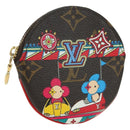 LOUIS VUITTON Monogram Porte Monnaie Round Purse Vivienne M69749 Auth YKZ1503M-1