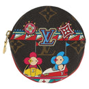 LOUIS VUITTON Monogram Porte Monnaie Round Purse Vivienne M69749 Auth YKZ1503M-13