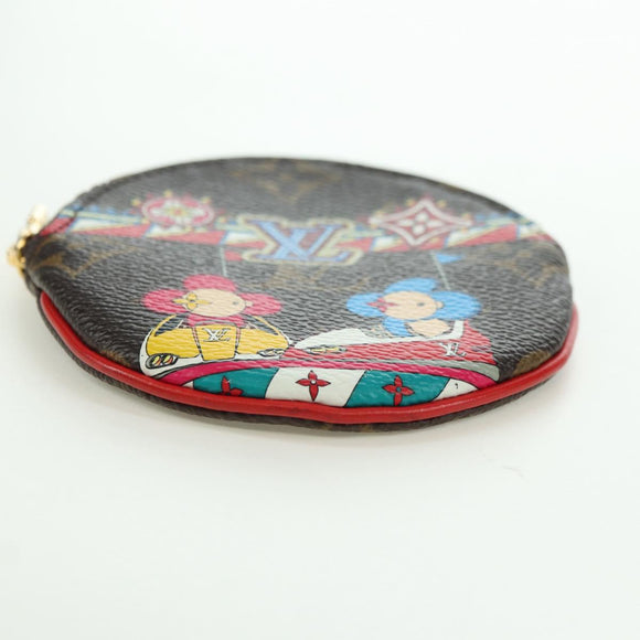 LOUIS VUITTON Monogram Porte Monnaie Round Purse Vivienne M69749 Auth YKZ1503M