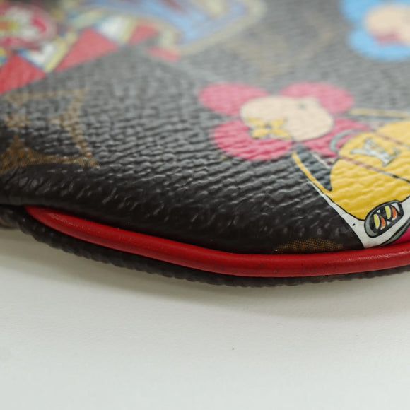 LOUIS VUITTON Monogram Porte Monnaie Round Purse Vivienne M69749 Auth YKZ1503M