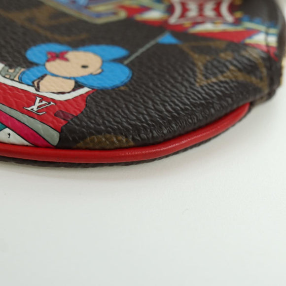 LOUIS VUITTON Monogram Porte Monnaie Round Purse Vivienne M69749 Auth YKZ1503M