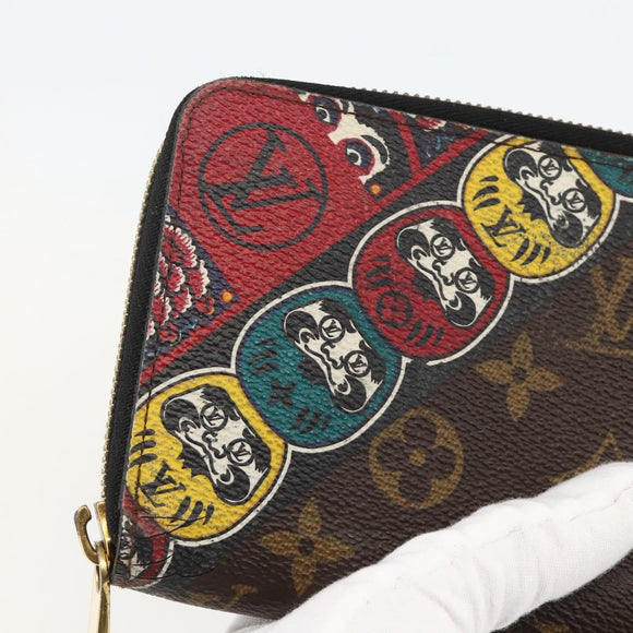 LOUIS VUITTON Kansai Yamamoto Collaboration Zippy Wallet M67249 LV Auth YKZ1505