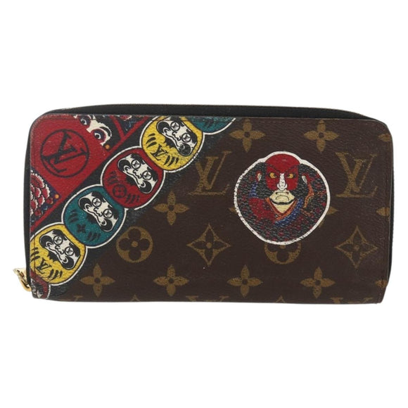 LOUIS VUITTON Kansai Yamamoto Collaboration Zippy Wallet M67249 LV Auth YKZ1505
