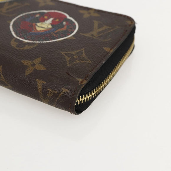 LOUIS VUITTON Kansai Yamamoto Collaboration Zippy Wallet M67249 LV Auth YKZ1505
