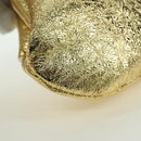 BALENCIAGA Cloud Coin Schultertasche Leder Gold 618915 Auth YKZ1511A-16