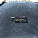 BALENCIAGA Cloud Coin Schultertasche Leder Gold 618915 Auth YKZ1511A-20