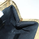 BALENCIAGA Cloud Coin Schultertasche Leder Gold 618915 Auth YKZ1511A-21