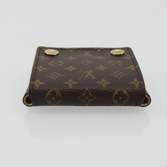 LOUIS VUITTON Monogram Jewelry Case Jewelry Box LV Auth YKZ1515